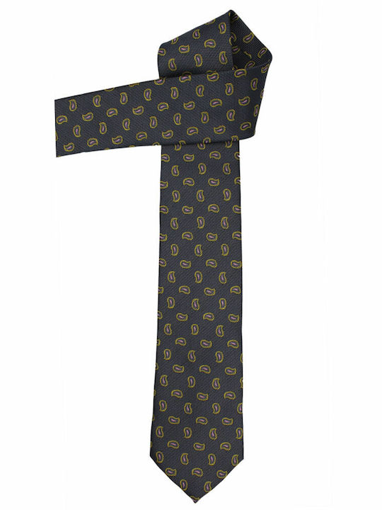 Synthetic Men's Tie Printed Gray