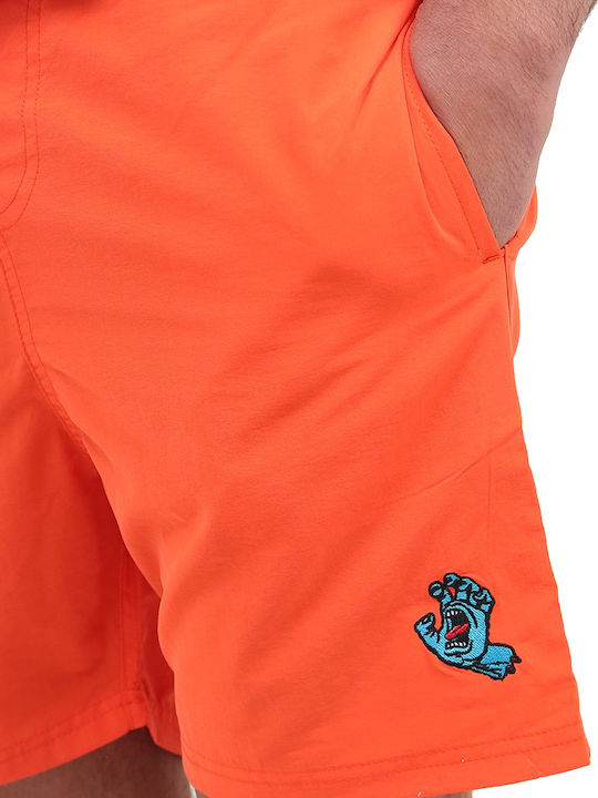 Santa Cruz Hand Herren Badebekleidung Shorts Orange