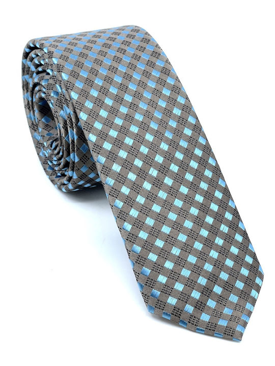 Legend Accessories Herren Krawatten Set Gedruckt in Gray Farbe