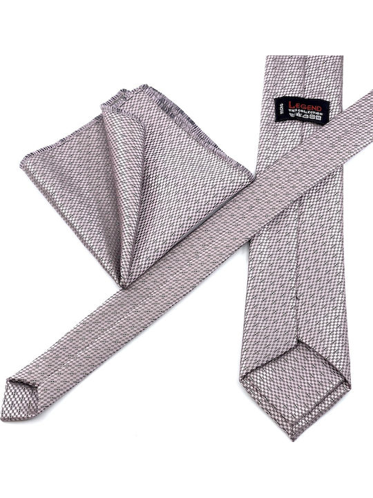 Legend Accessories Men's Tie Set Printed Purple