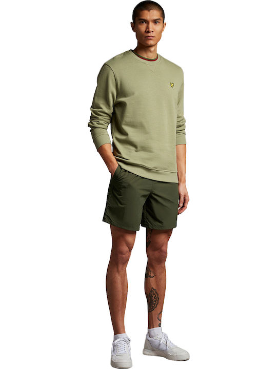 Lyle Scott 'plain' Herren Badebekleidung Shorts Grün