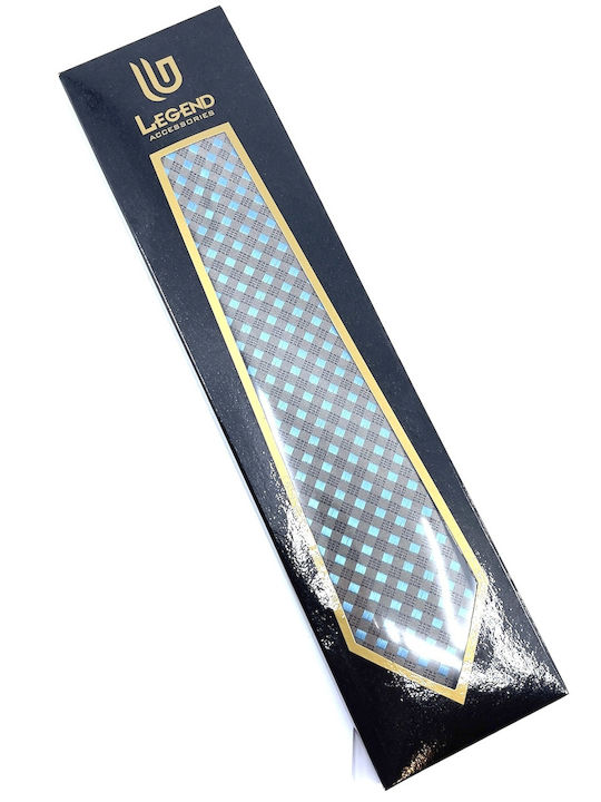 Legend Accessories Herren Krawatten Set Gedruckt in Gray Farbe