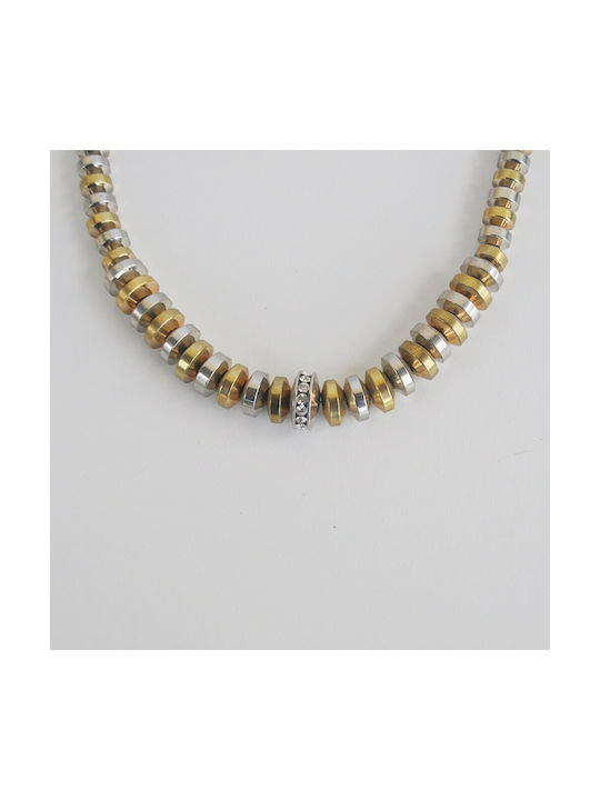 Fantazy Necklace from Gold Plated Steel