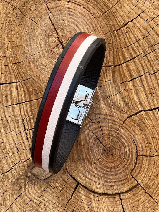 ByLeather Ανδρικό Βραχιόλι από Δέρμα 17cm