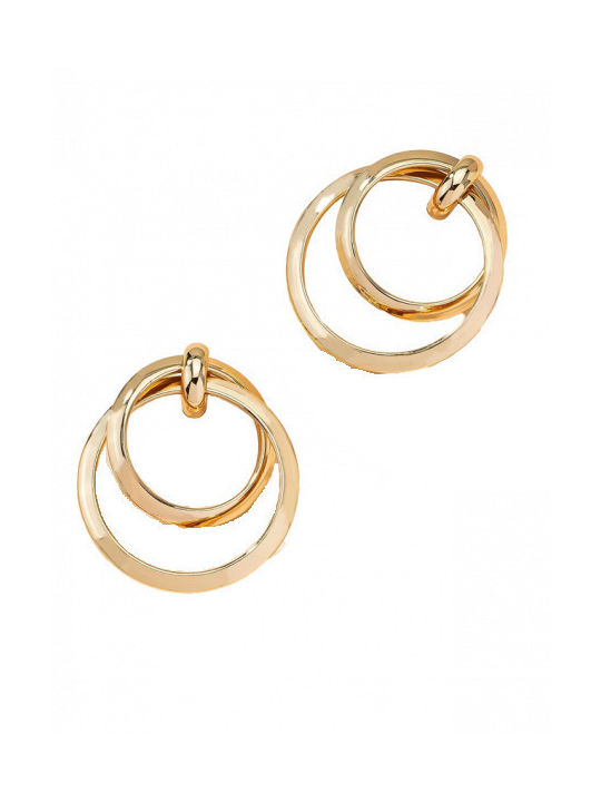 Earrings Hoops Gold Plated