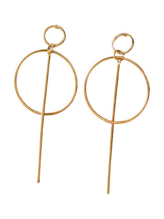 Earrings Hoops Gold Plated