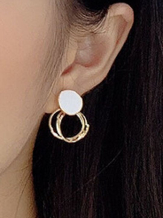 Pearl's Garden Earrings Gold Plated