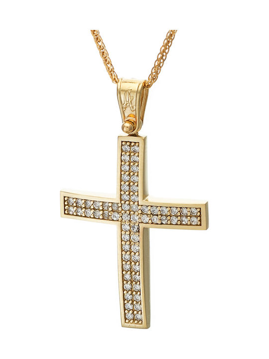 Anorado Gold Σταυρός