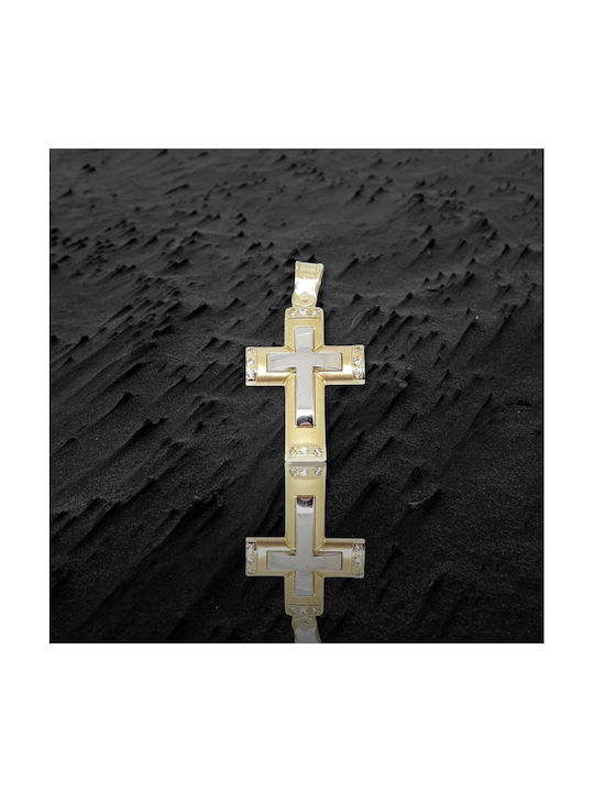 Mentzos Gold Cross 14K