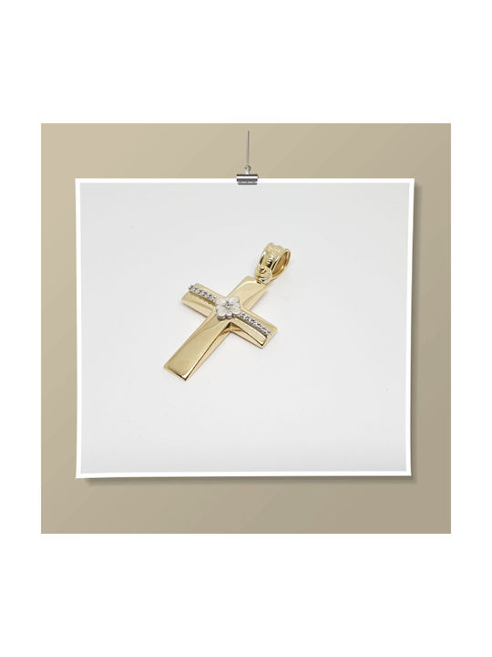 Mentzos Gold Cross 14K