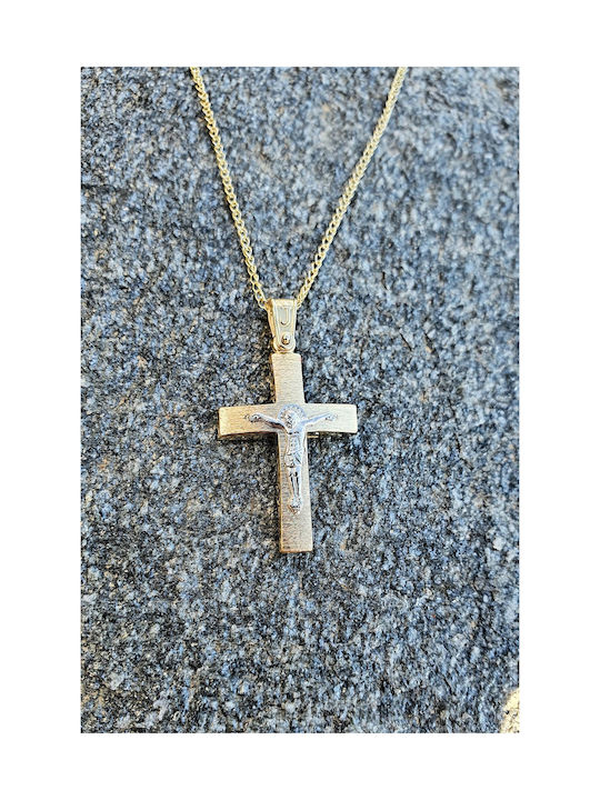 Papadopoulos Gold Men's Gold Cross 14K