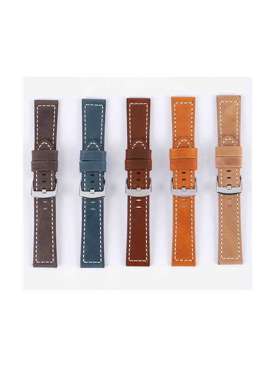 Leather Strap Brown 24mm