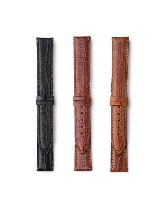 Leather Strap Brown 18mm