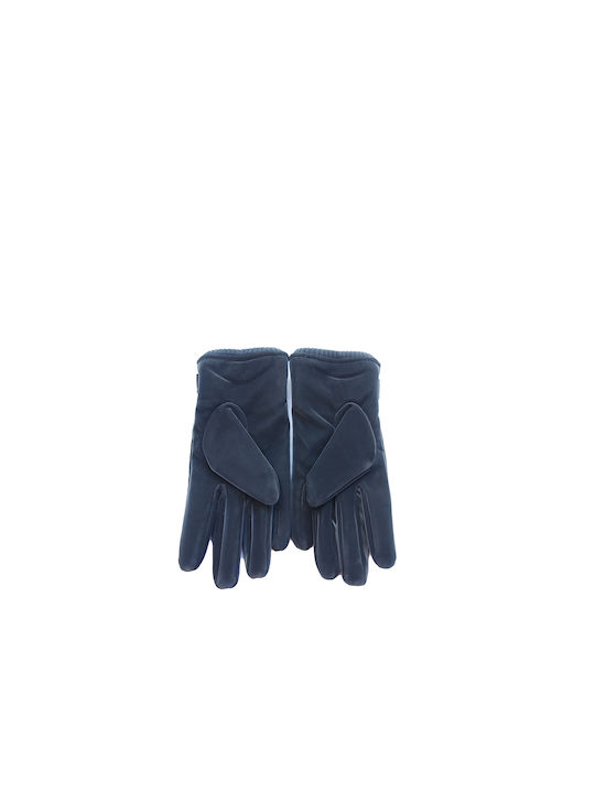 Vamore Women's Leather Touch Gloves Black