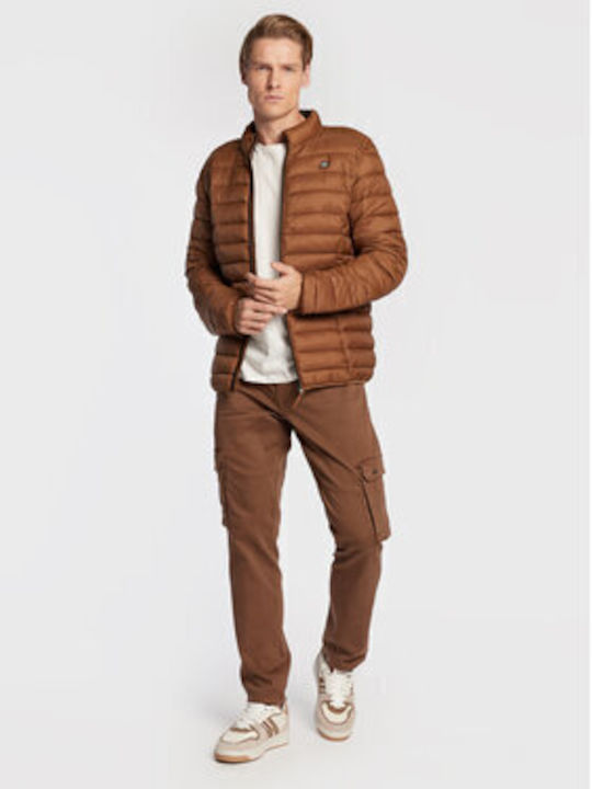 Blend Jacket Puffer Brown