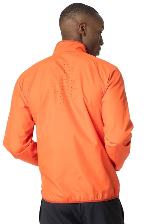 Odlo Men's Sport Jacket Windproof Orange