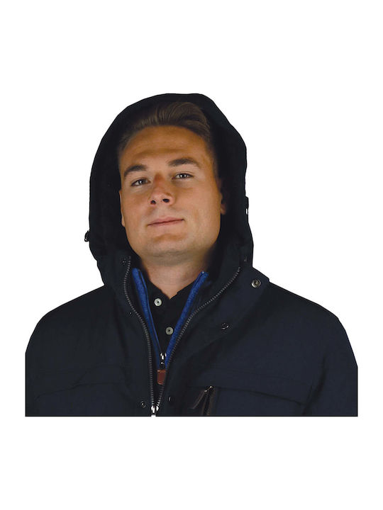 Winter Jacke Marineblau