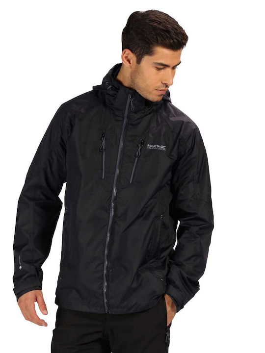 Regatta Calderdale Iii Herren Jacke Lässig Wasserdicht Schwarz