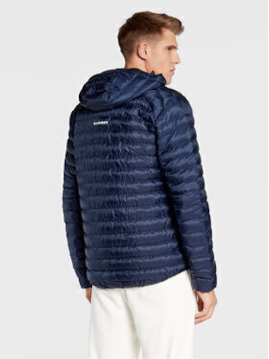 Geacă de iarnă Puffer Albastru închis