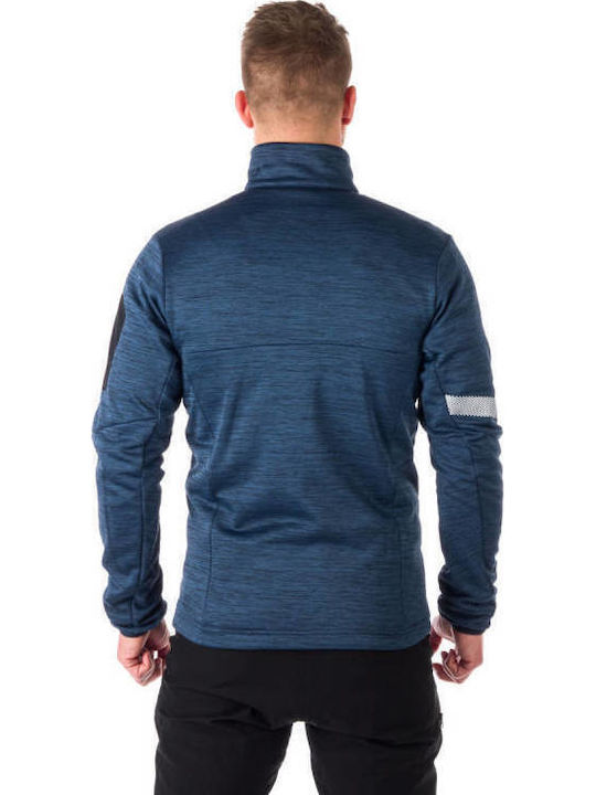 Ανδρική Ζακέτα Fleece Μπλε
