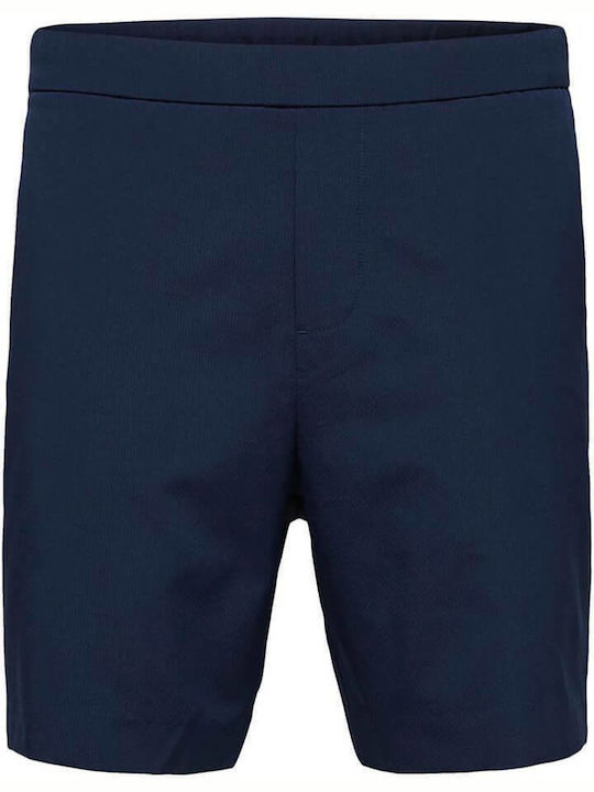 Homme Ανδρική Βερμούδα Chino Navy Μπλε