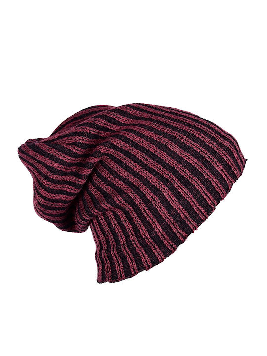 Knitted Beanie Cap Brown