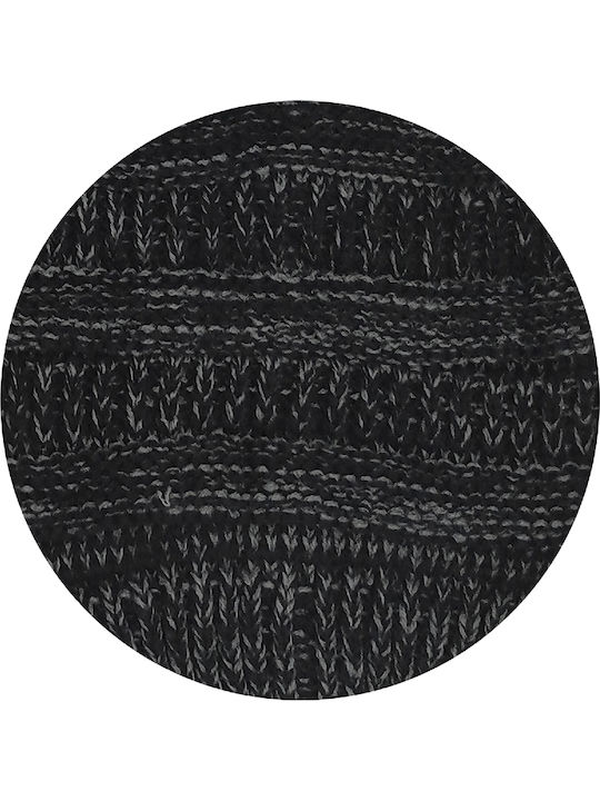 Beanie Unisex Beanie Knitted in Black color