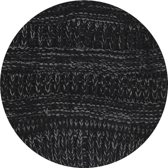 Beanie Unisex Beanie Knitted in Black color
