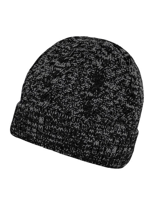 Beanie Beanie Knitted in Black color