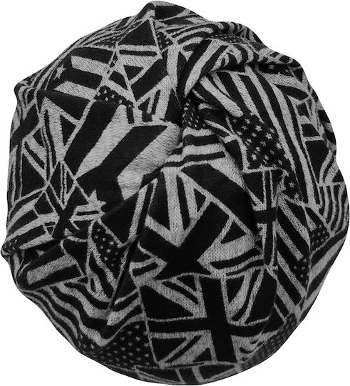 Beanie Unisex Beanie Knitted in Black color