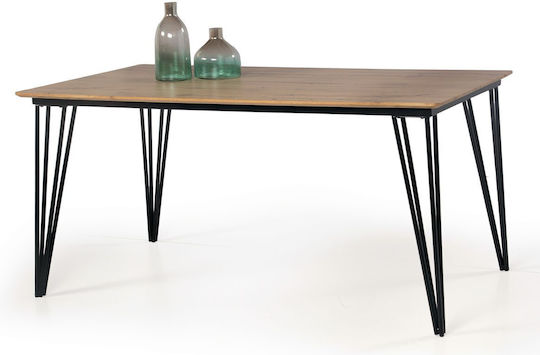 Wood Τραπεζαρίας Καφέ 160x90x76εκ. Wood Τραπεζαρίας Καφέ 160x90x76εκ.