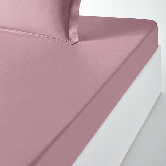La Redoute Interieurs Sheet Super-Double with Elastic 160x200cm. White