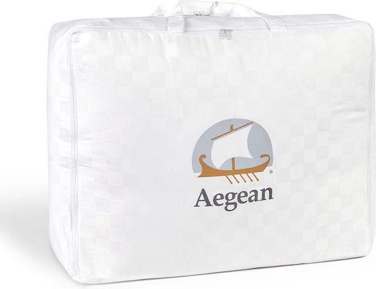 Aigaion Duvet Queen 220x240cm White 350 GSMGsm