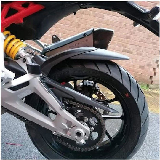 Puig Πίσω Λασπωτήρας Τροχού Μοτοσυκλέτας για Ducati Multistrada Μαύρο