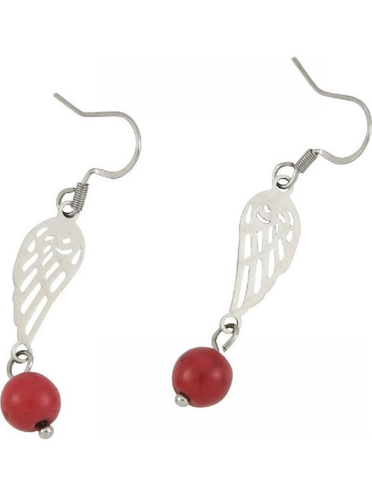 Tatu Moyo Set with Necklace & Earrings from Silver with Stones