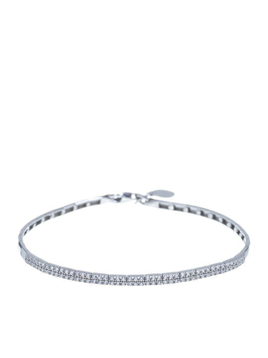 Vitopoulos Vitopoulos Set with Necklace , Earrings & Ring from White Gold 14K with Stones