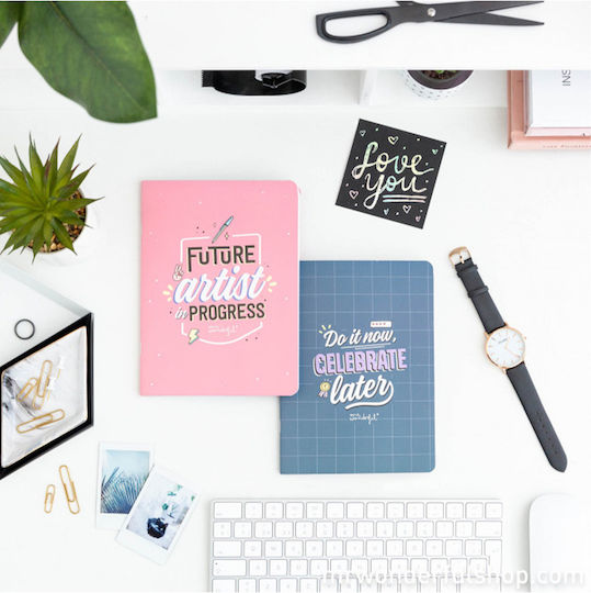 Mr. Wonderful Caiet Cu dungi A5 Multicolor 1buc