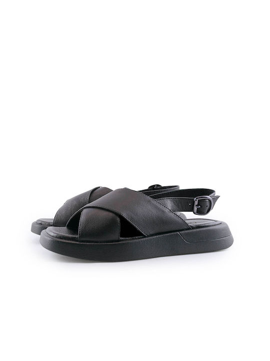 Gale Pantofi cu platformă Crossover Women's Sandals Black