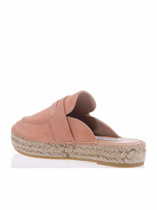 Sofia Manta Sm781 Leather Mules Pink 781
