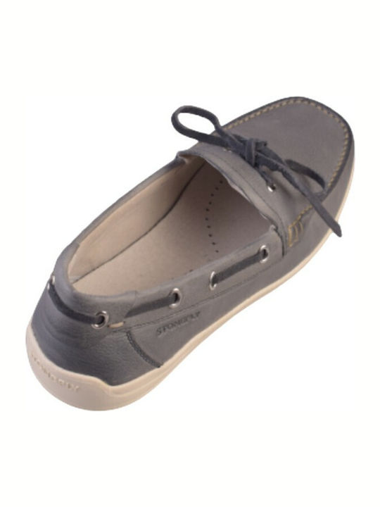 Ocean 104866 Jeans Men's Leather Loafers Blue