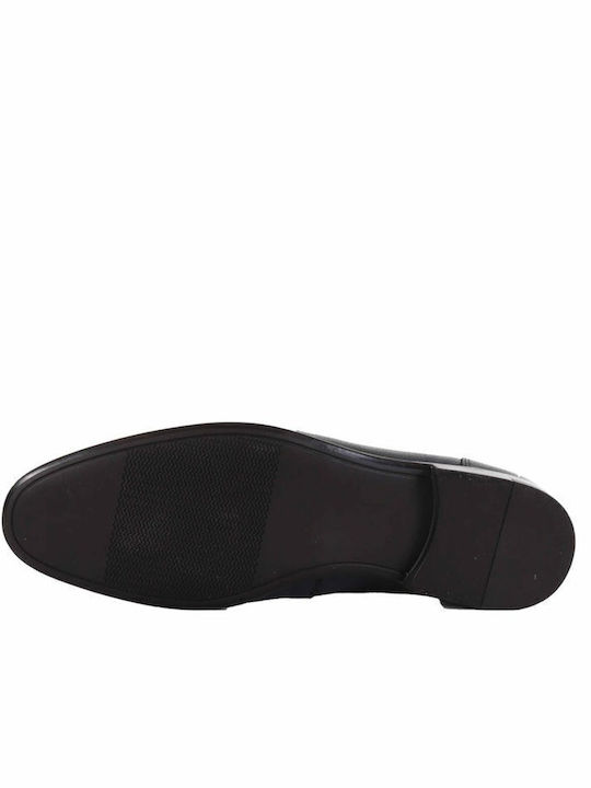Δερμάτινα Ανδρικά Loafers σε Μπλε Χρώμα