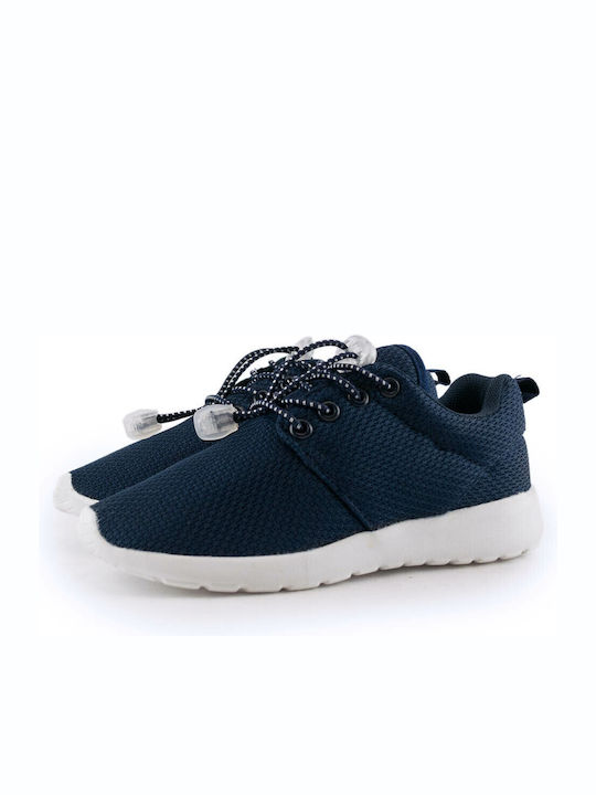 Love4shoes Kids Sneakers Slip-on Blue