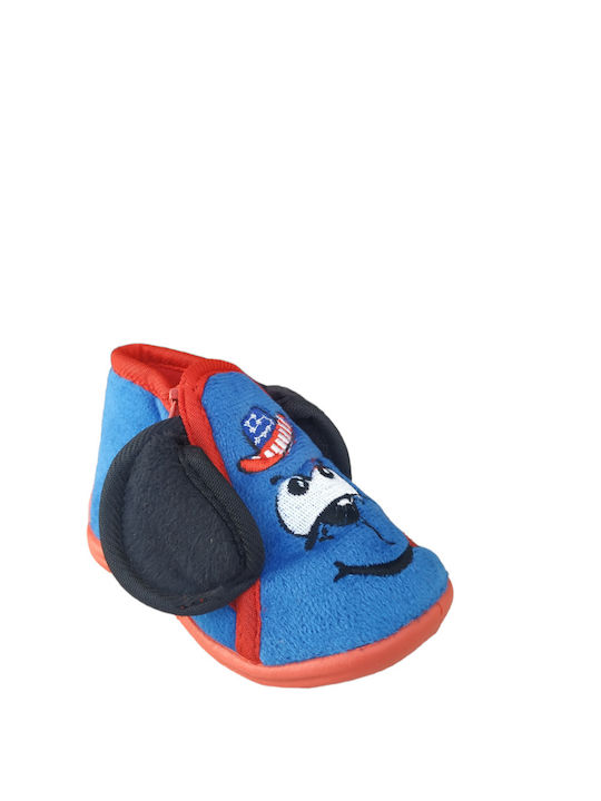 SmartKids Kids Slippers Boots Blue