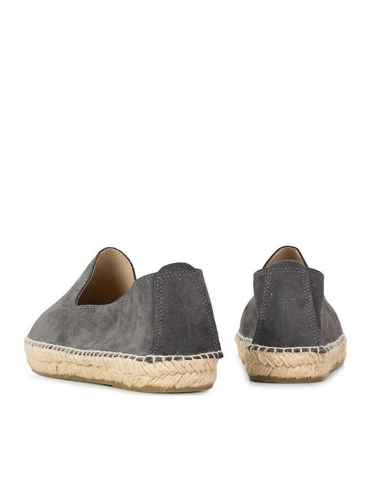 Herren Espadrilles in Grau Farbe