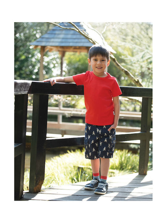 Frugi Kids Shorts/Bermuda Fabric Explorer Blue