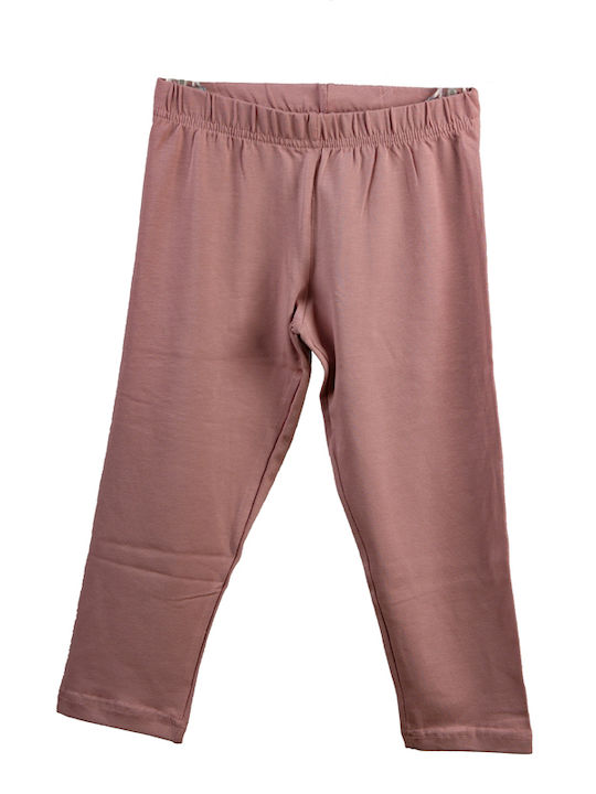 Kinder Leggings Capri Rosa