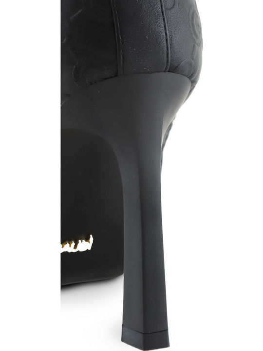 Leather Women's Ankle Boots Black
