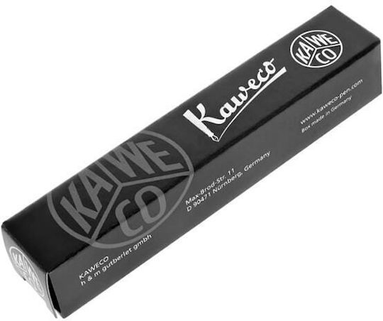 Kaweco Frosted Sport Natural Coconut Füllfederhalter Extra breit 1mm Weiße mit Roten Tinten