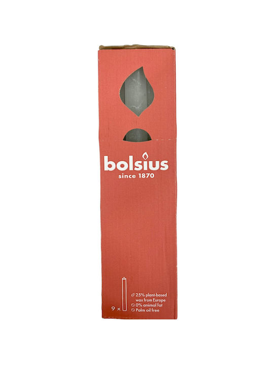 Bolsius Lumânare Aromată Conic Alb 910gr 9buc