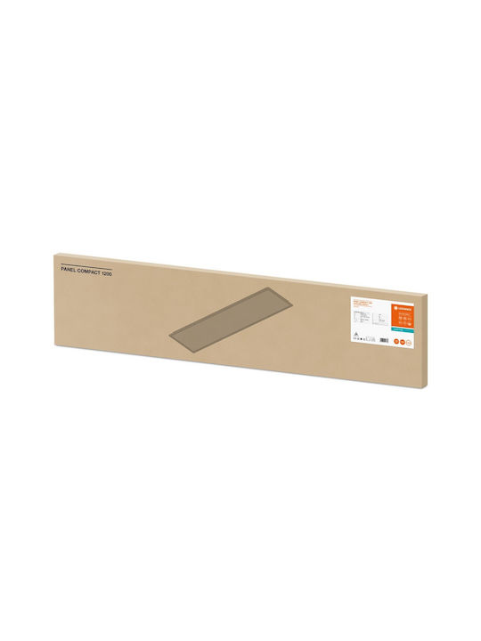Ledvance Panel Rectangular LED Panel 33W with Natural White Light 120x30cm